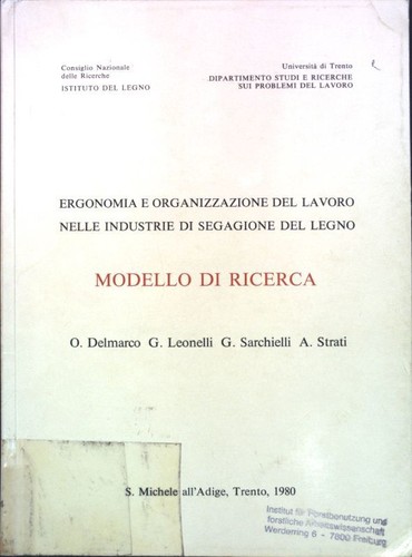 Modello ricerca ergonomia - di,